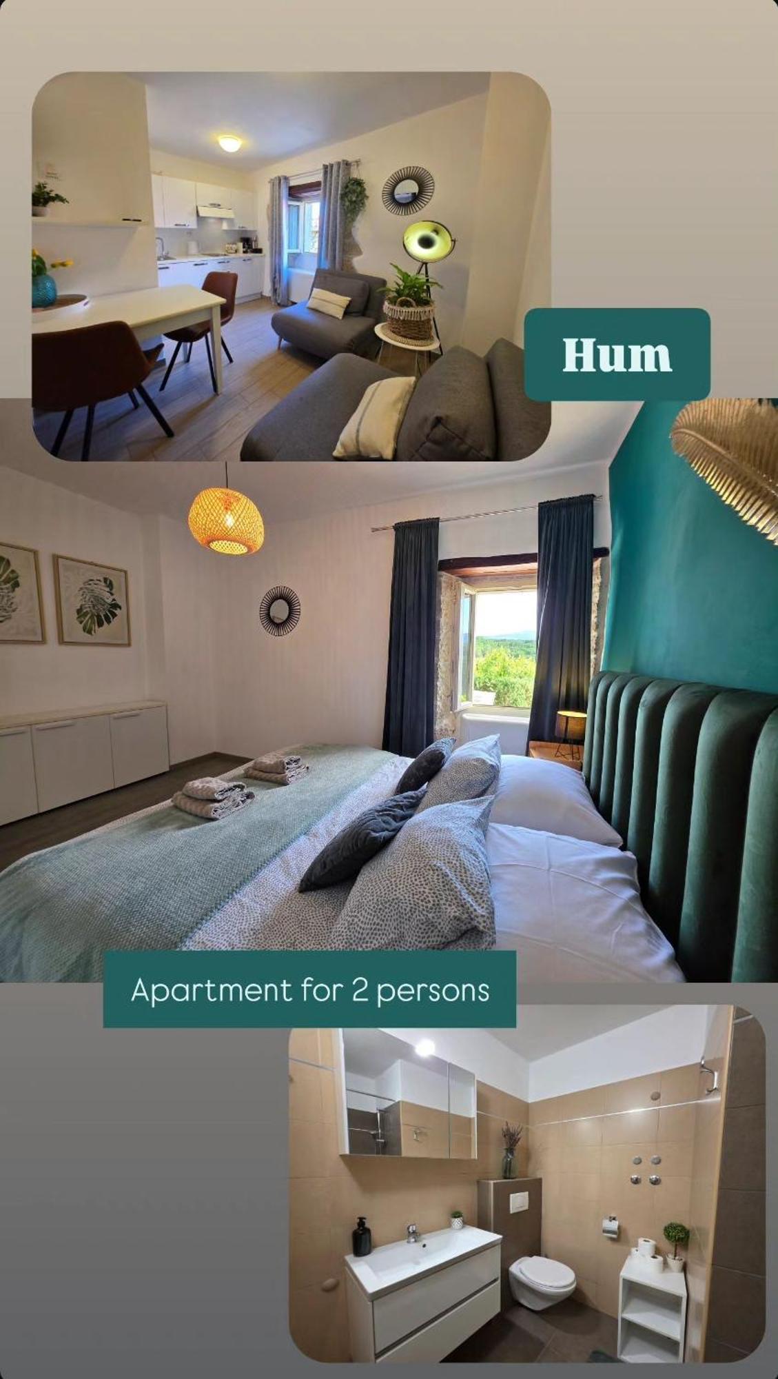 Apartment Hum-The Smallest Town In The World Dış mekan fotoğraf